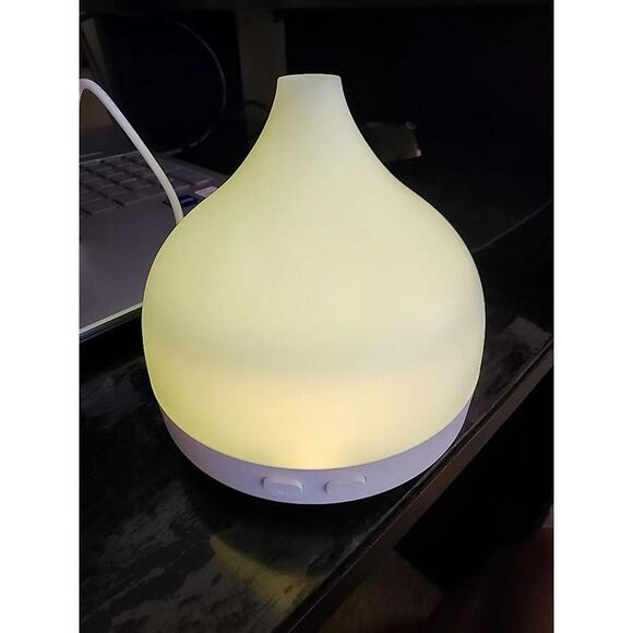 Mainstays Color-Changing Fan Diffuser, Compact Teardrop Shaped Aromatherapy - Picture 1 of 6